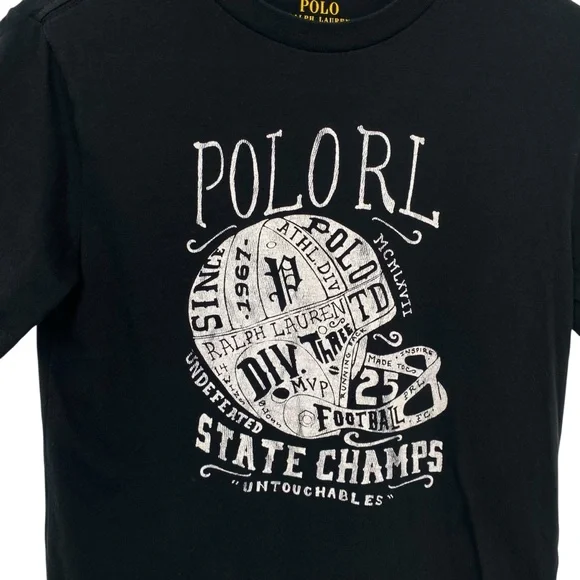 Polo Ralph Lauren State Champs Untouchables Boys T-Shirt - Picture 2 of 5
